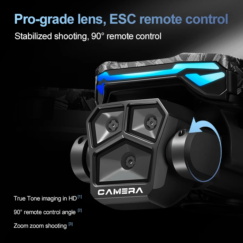 Lenovo D13 GPS Drone 8K Triple - Drone Gimbal Brushless ulasan dan harga