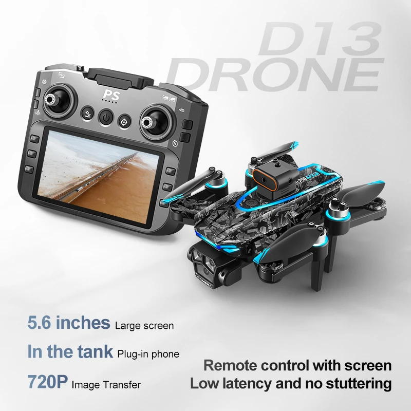 Lenovo D13 GPS Drone 8K Triple - Drone Gimbal Brushless ulasan dan harga