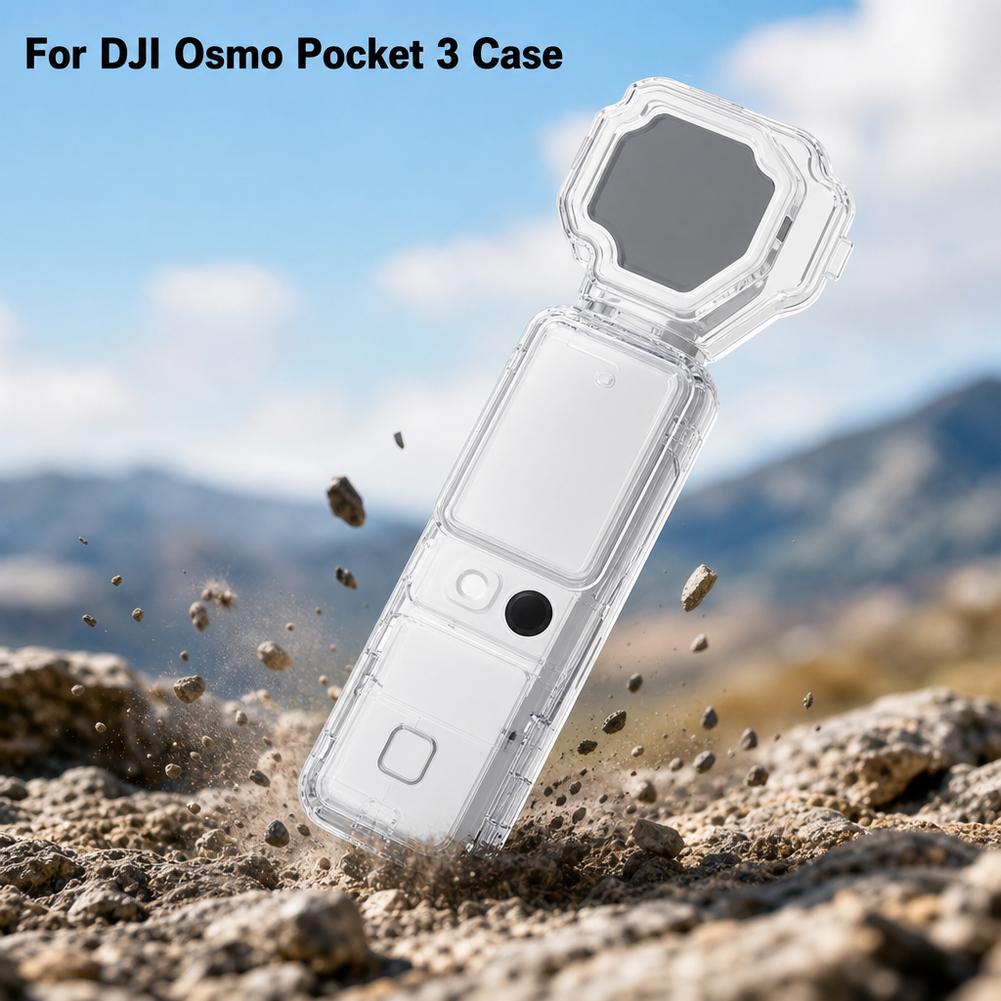 Clear PC Protective Hard Case  - Drone Gimbal Case ulasan dan harga