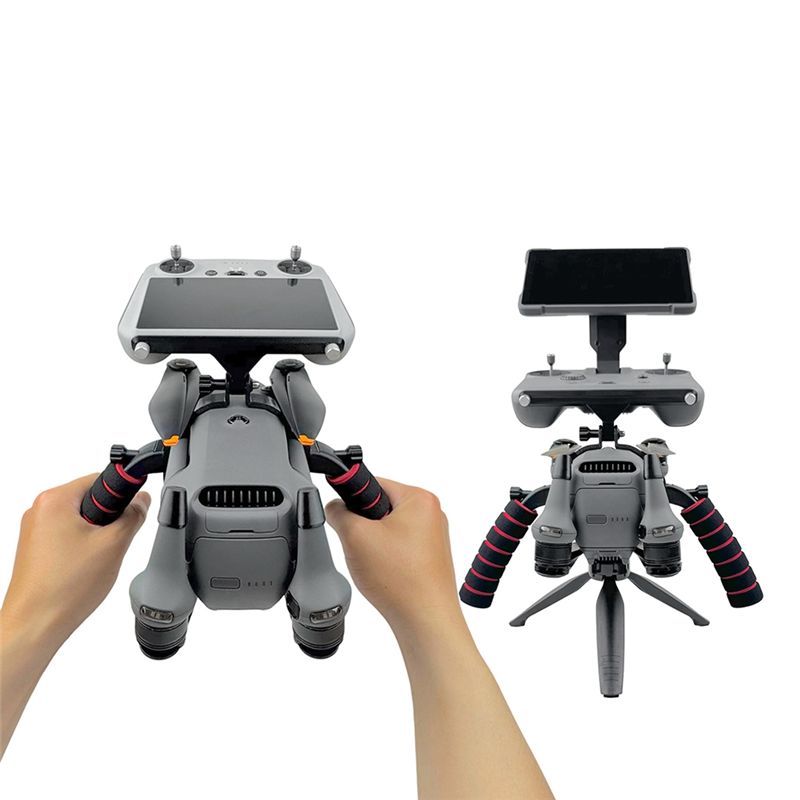 Y44A Dual Handle Handheld Gimb - Drone Gimbal For Gopro ulasan dan harga