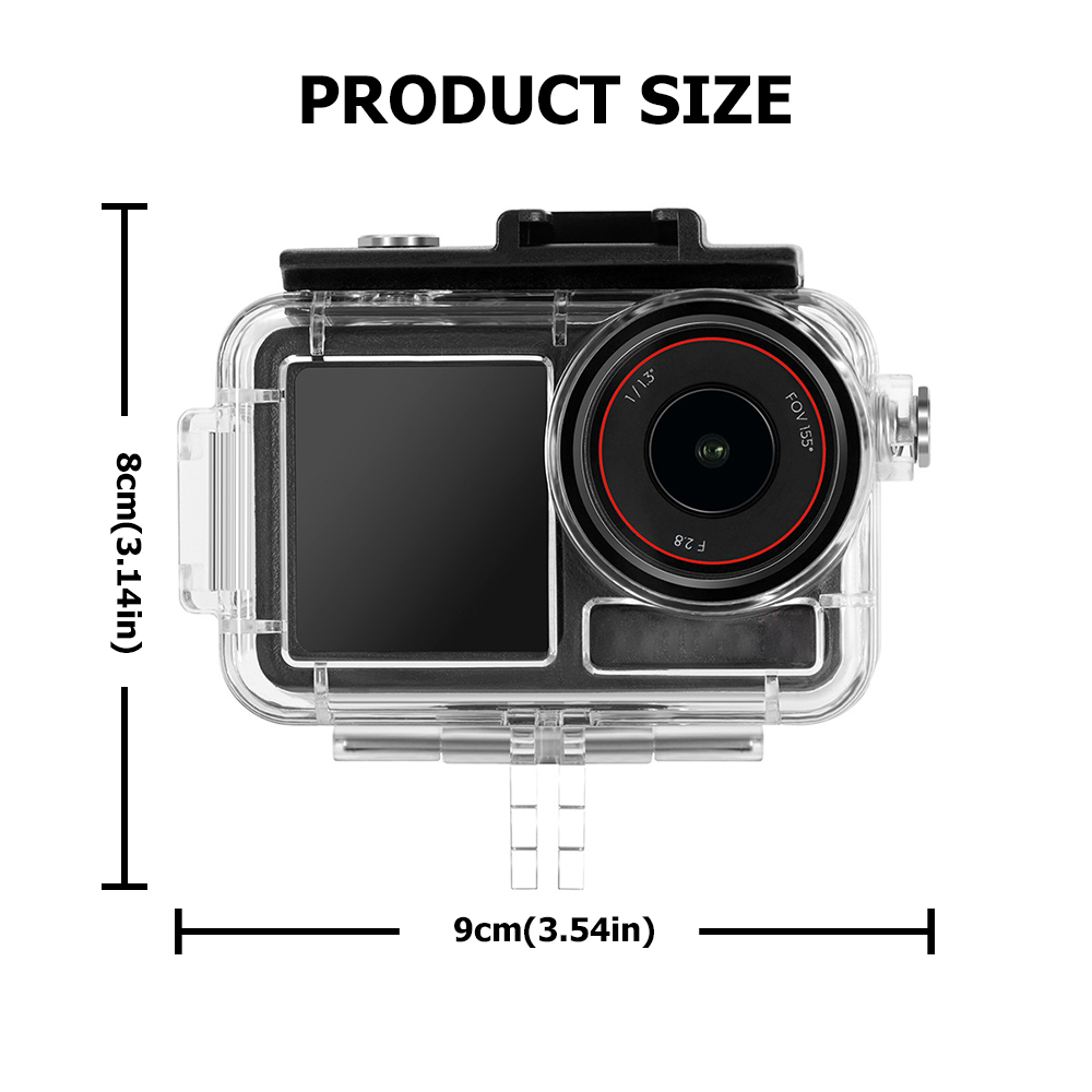 Diving Waterproof Case Underwa - Drone Gimbal Case ulasan dan harga
